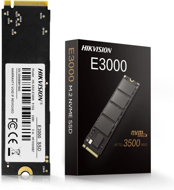 Hikvision E3000 256GB M.2 PCIe 3.0 X4 NVMe SSD